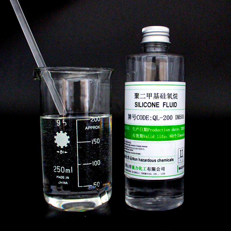 Daily chemical raw materials High Purity Polydimethylsiloxane Cosmetics Raw Material Silicone Oil DM500