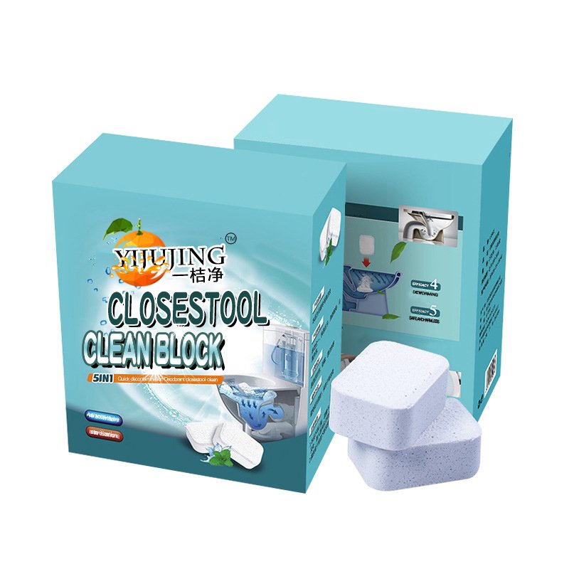 Flush Fragrance Block Bowl Cleaner Bubble Toilet Deodorant Tablet closestool clean block
