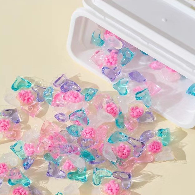 custom 5 in 1 eco friendly lasting fragrance laundry booster beads laundry pods