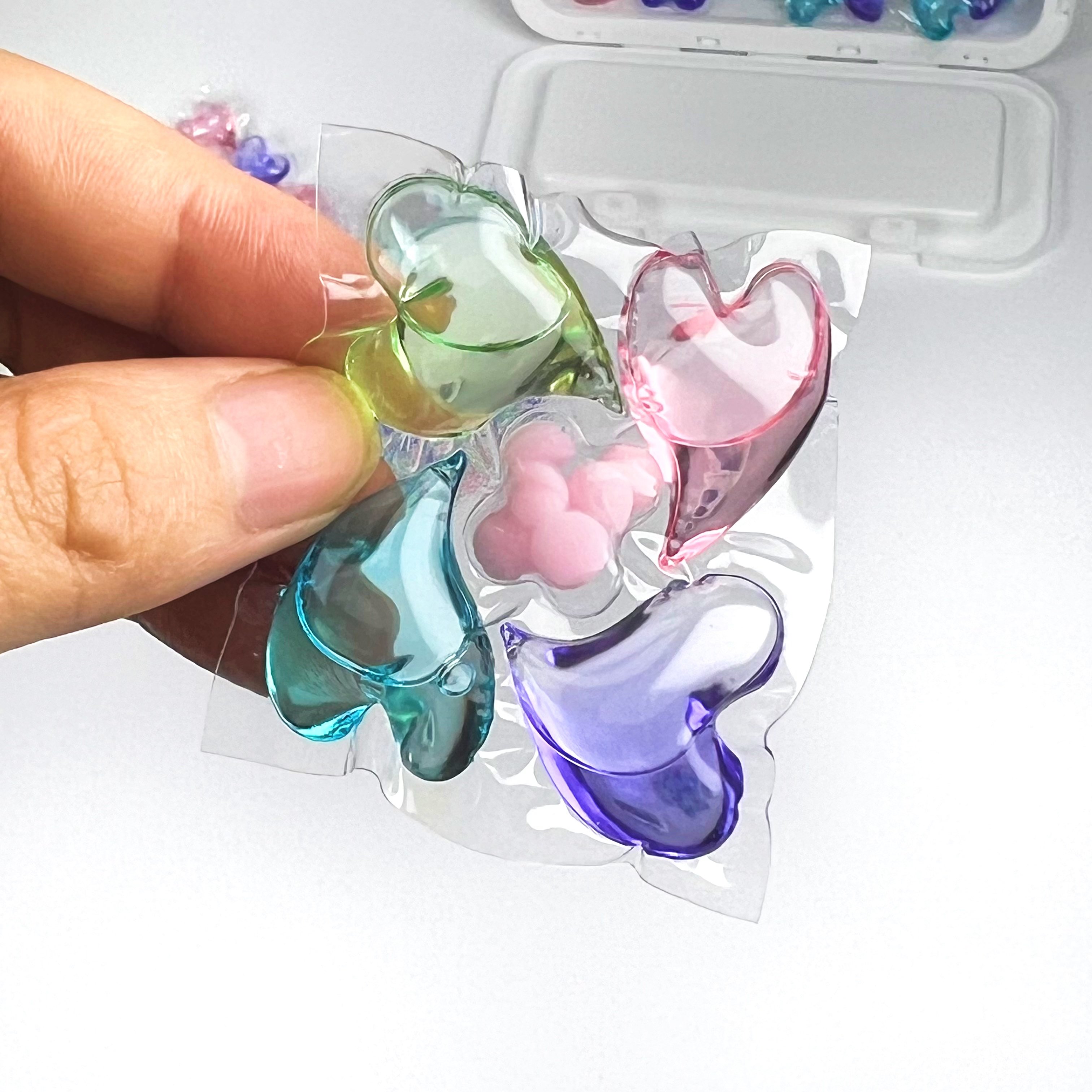 Clothes Washing Apparel Detergent Pods Liquid Laundry Capsules OEM 3in1 Eco