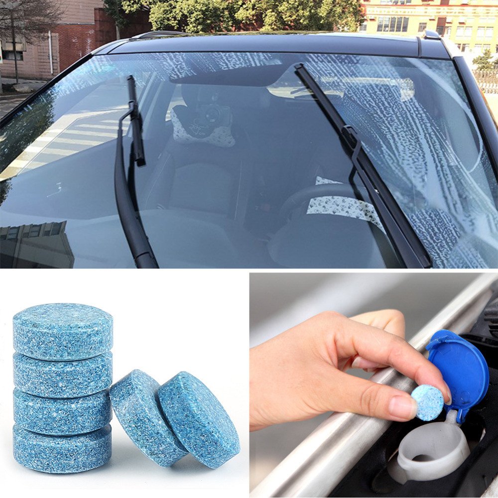 Goods in great demand Windshield Cleaner Solid Washer Concentrate Effervescent Tablets For Car glass cleaning