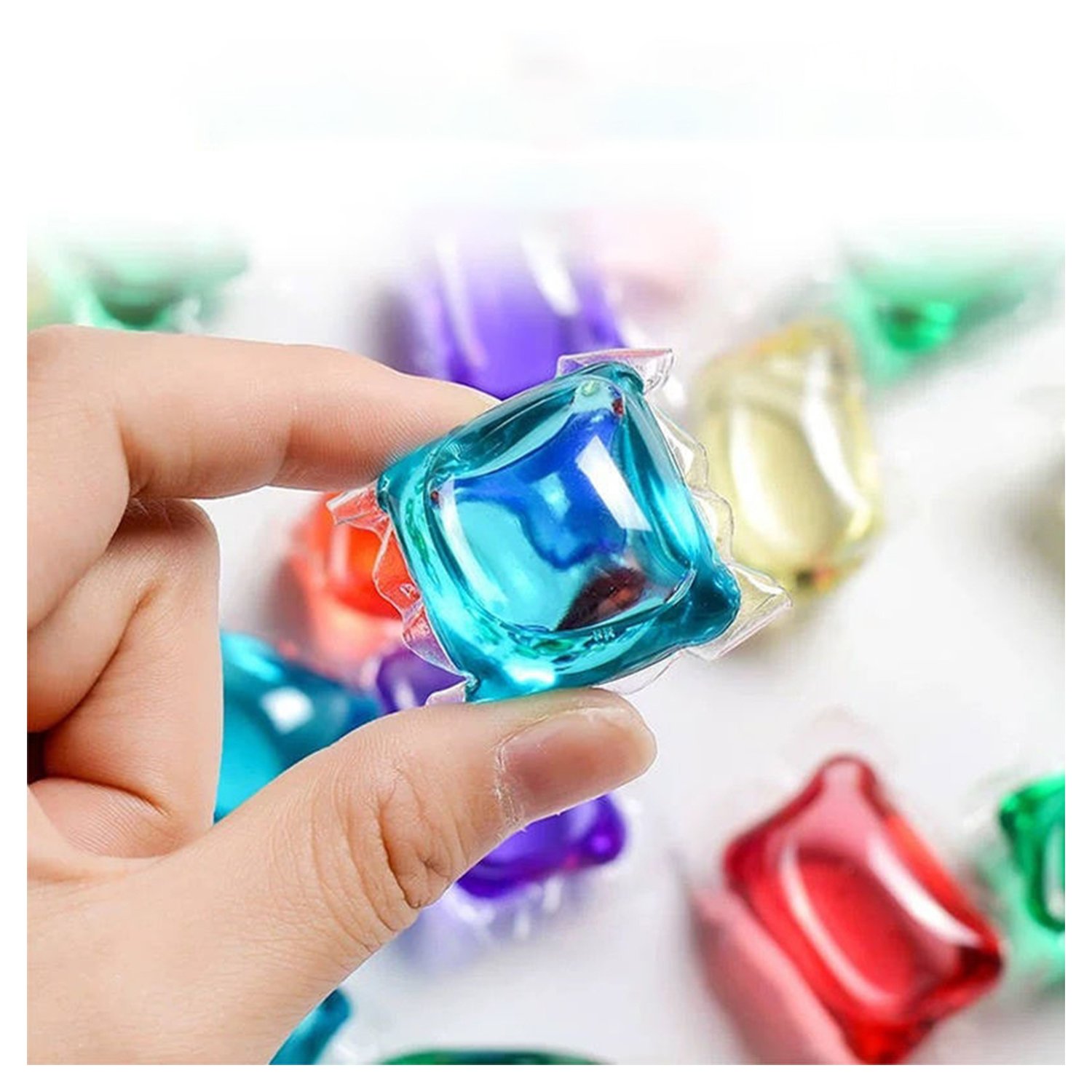 Private label cloth cleanser detergent pods Eco-Friendly customized washing detergent laundry oem fragrance detergent beads