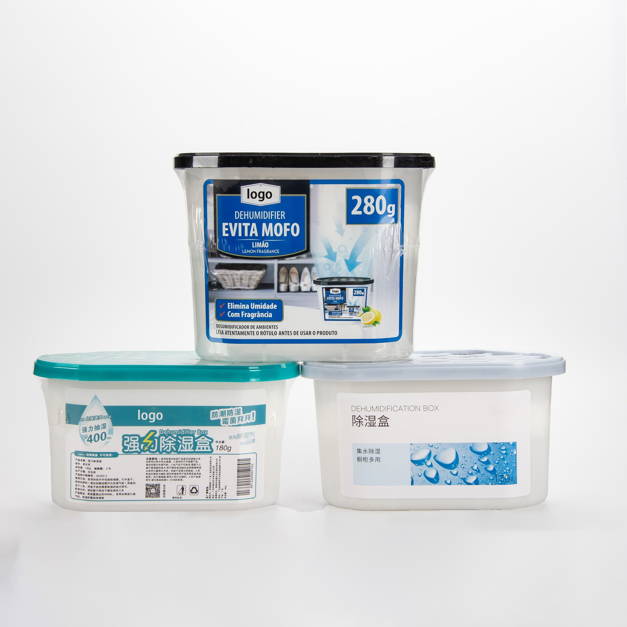 OEM 450ml Desiccant Dehumidifier Box Moisture Absorber activated carbon Dehumidifier Box