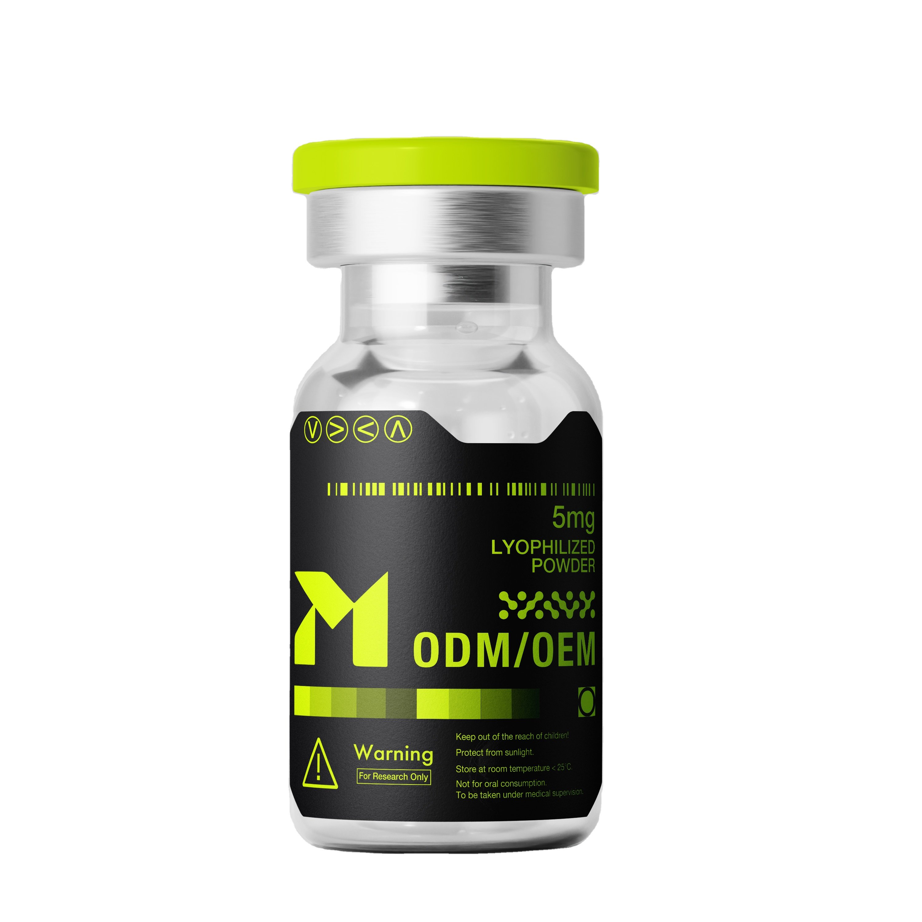 Hot Selling Customized 2mg 5mg 10mg 15mg 20mg Peptide Vials for Weight Loss Cosmetic Raw Material and Daily Chemicals