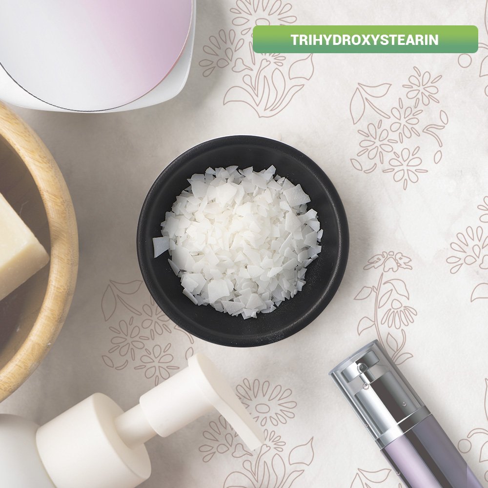 CAS 139-44-6 trihydroxystearin Daily Chemical manufactures cosmetics raw material trihydroxystearin for skin care products