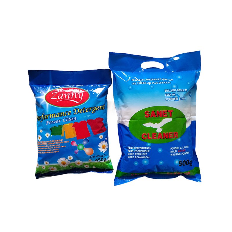 The Aojie pouch design strip washing detergent powder new arrival rich foam household daily chemicals products