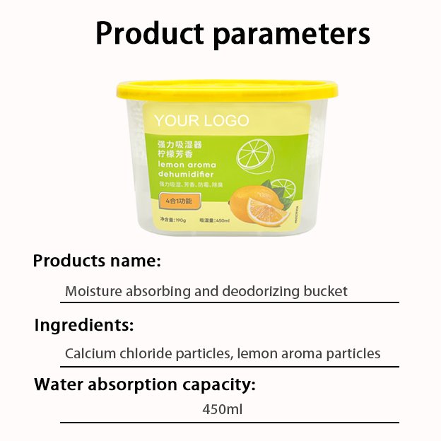3 pcs set Private Label 190g Dry Agent Anti-humidity box Wardrobe Dehumidifier box High Quality Dehumidifier Moisture Absorbers