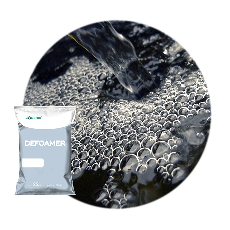 Polyether modified polysiloxane defoaming agent coating silicone defoaming agent use