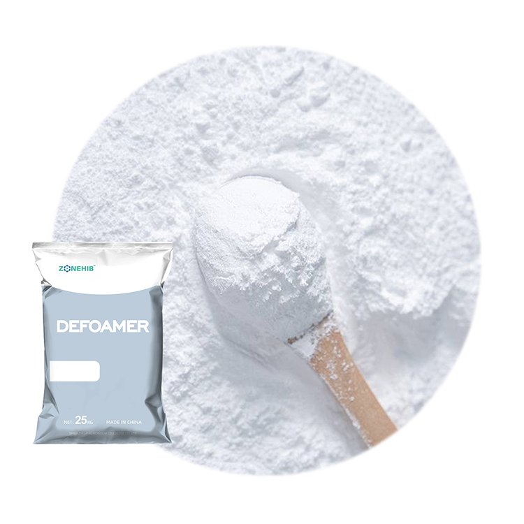 Polyether modified polysiloxane defoaming agent coating silicone defoaming agent use