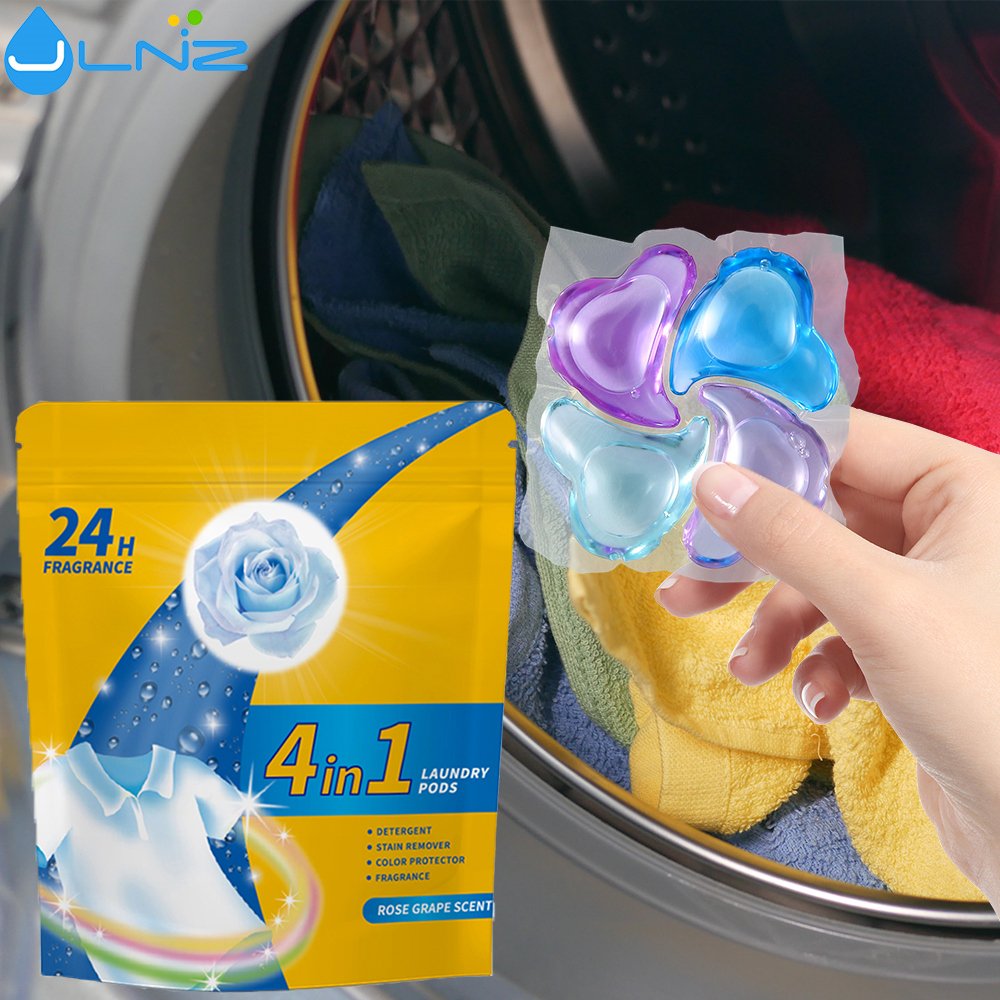 OEM wholesale detergent capsules laundry gel bead lasting fragrance washing laundry detergent pods manufacturer