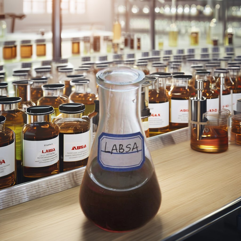 Wholesale Linear Alkyl Benzene Sulfonic Acid 96% 2023 Hot Sell Hair Care Chemical LABSA 96% with CAS 85536-14-7 CAS 27176-87-0