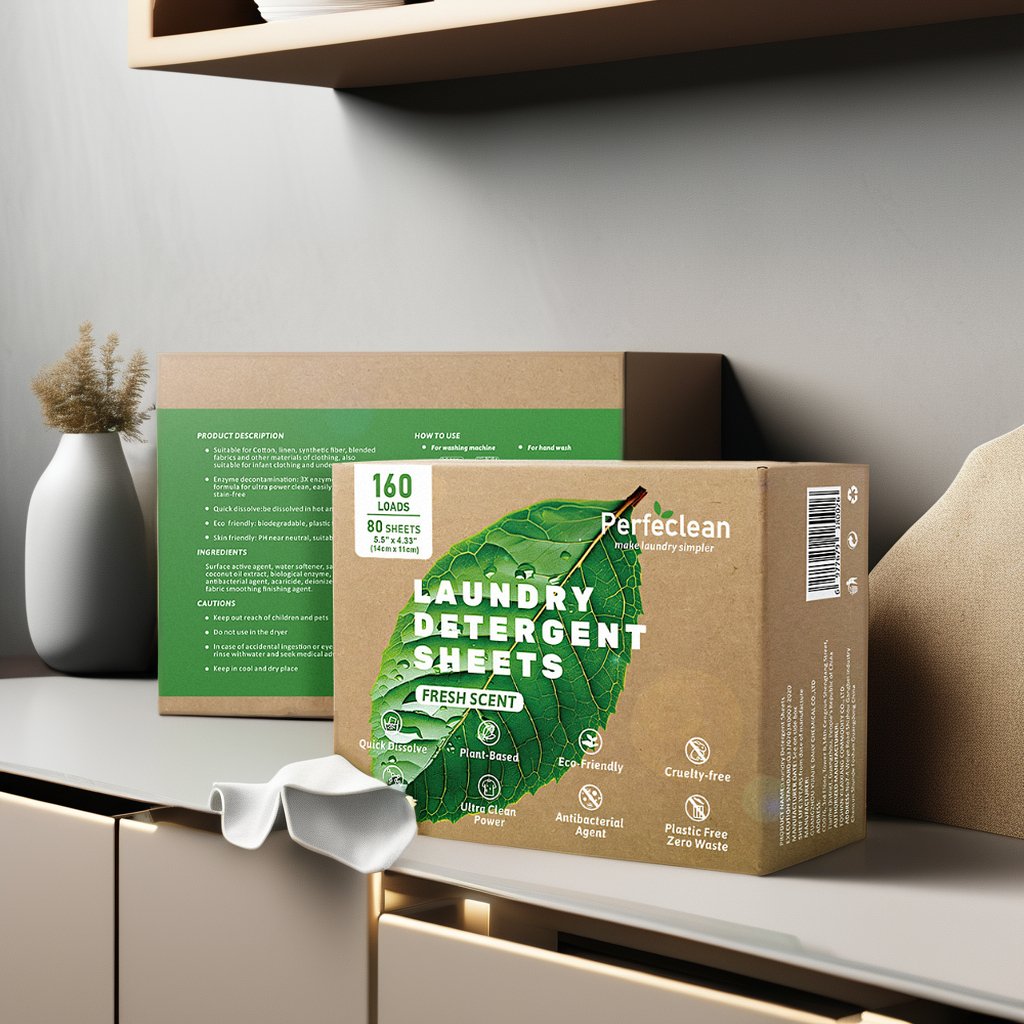 Trending Products 2024 New Arrivals Natural Scented Laundry Detergent Sheets Freshness Flower Extracts Stocked For Cleaning