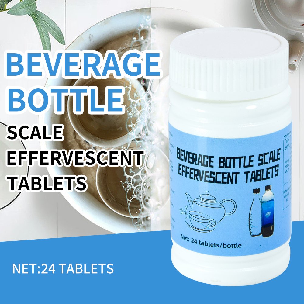 Easily Remove Tough Stains from Cups and Mugs with Tea Coffee Cleaning Tablet Multi-Purpose Cleaner
