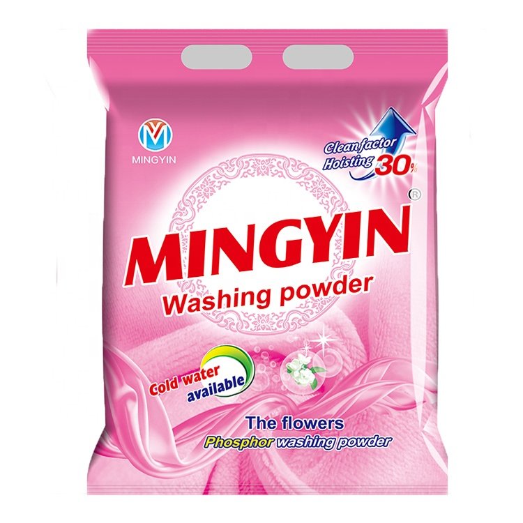 Removes Stains And Discoloration While Keeping Colors Flower Fragrant Laundry Detergent Powder