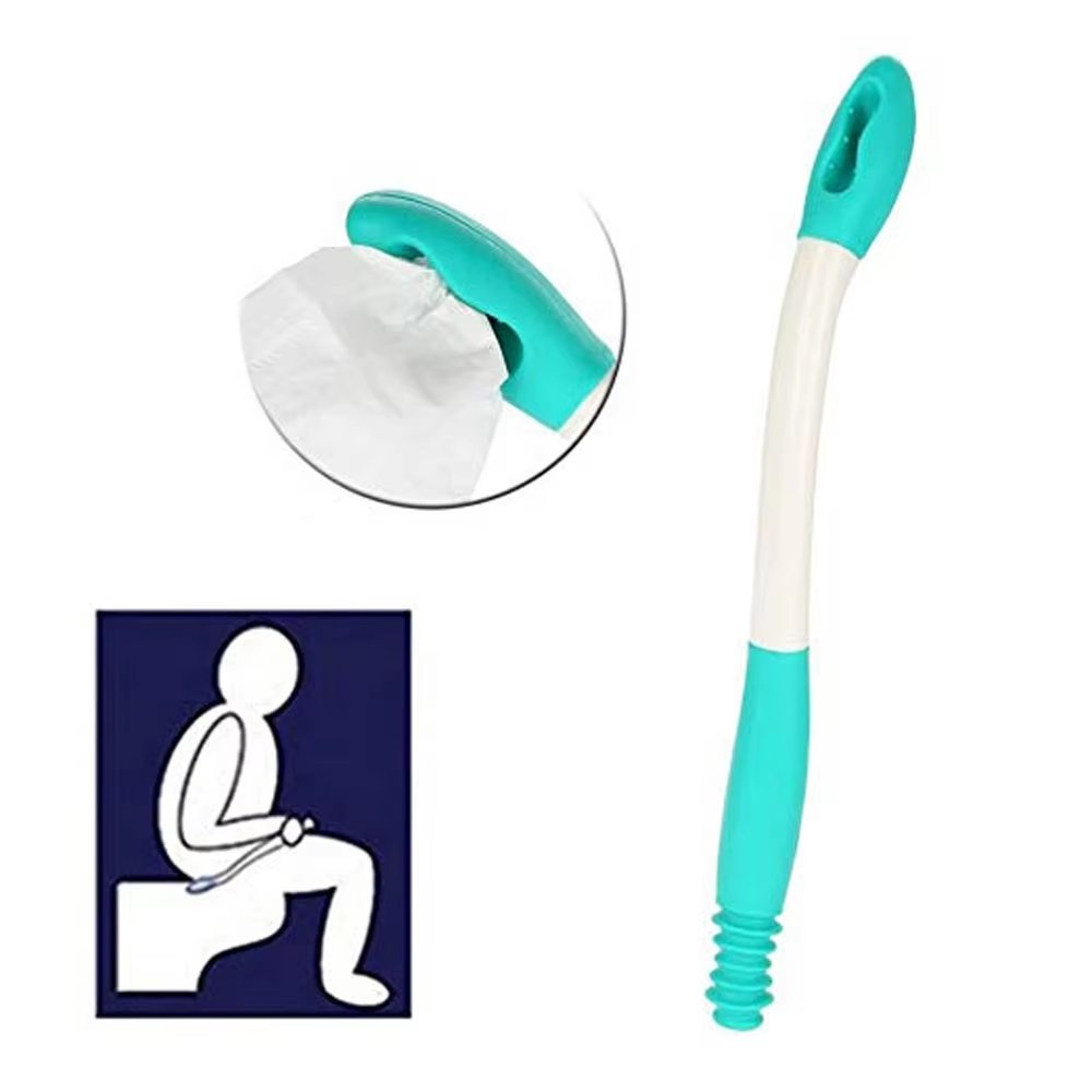 Long Reach Comfort Bottom Wiper Extender Bottom Buddy Toilet Aids for Motion Assistance
