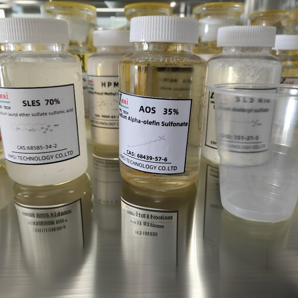Sodium a-olefin sulfonate Aos 35%/38% - Raw material detergent liquid 10 tons minimum order quantity CAS 68439-57-6