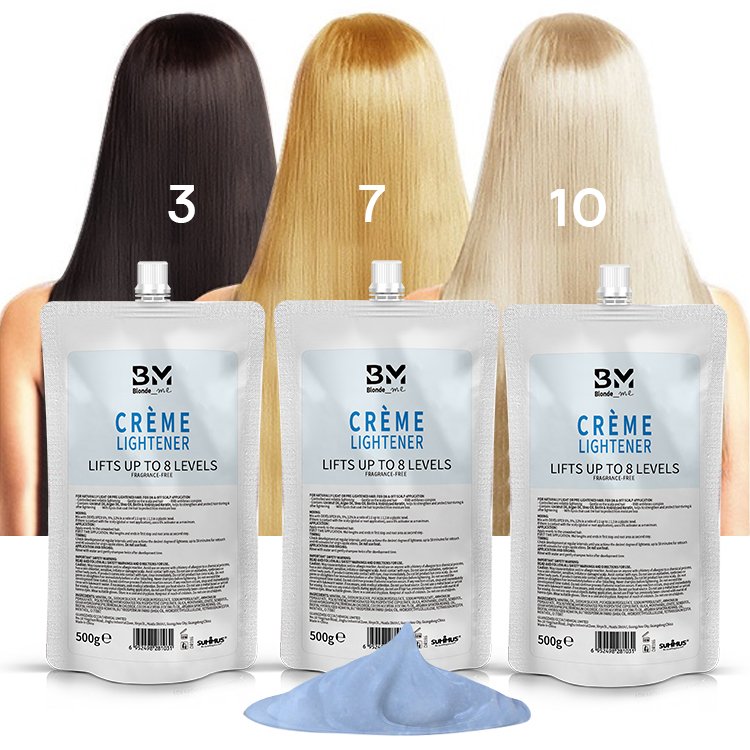 Salon Professional Private Label Hair Bleaching Peroxide Lotion 9 Level Hair Lightening Bleach Cream
