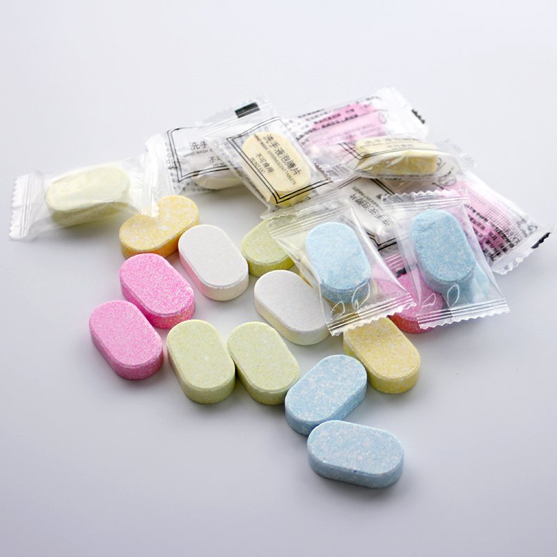 Private Label Factory wholesale cheap latest design hand washing cleaning effervescent tablets