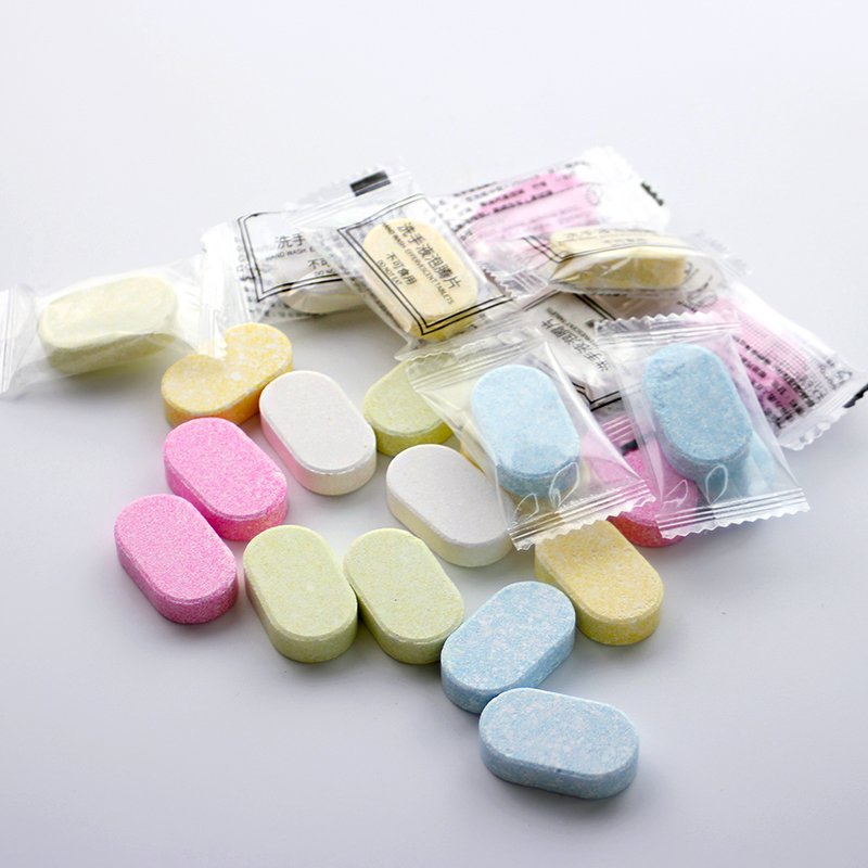 Private Label Factory wholesale cheap latest design hand washing cleaning effervescent tablets