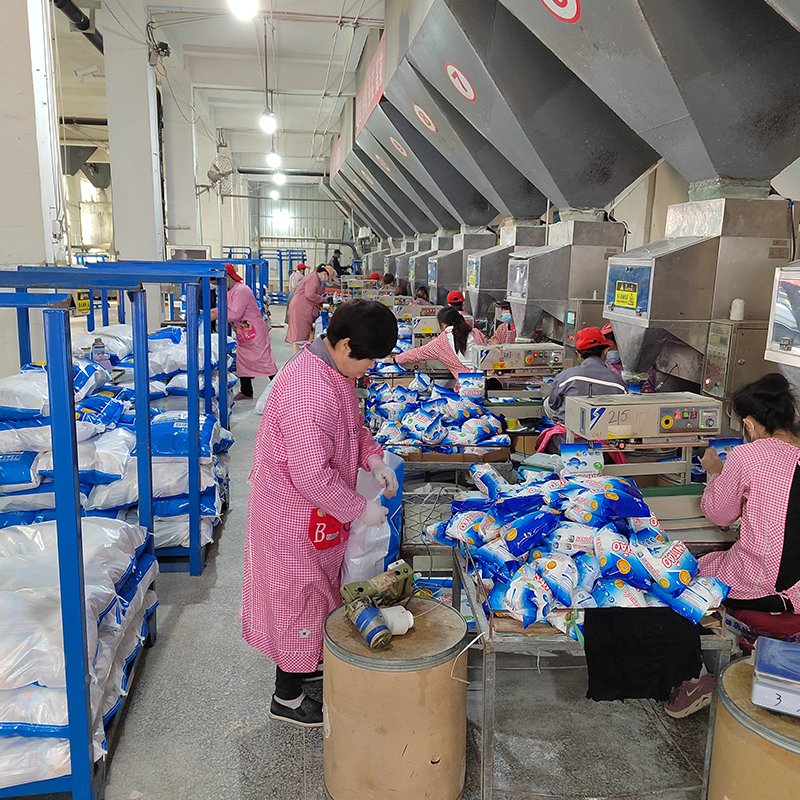 The Aojie washing powder customize perfume lavender floral and lemon household cleaning products