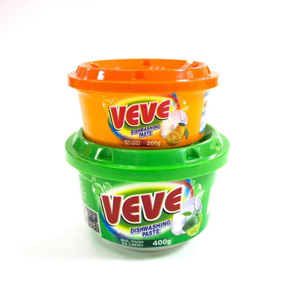 VEVE household cleaning products dish washing cleaning paste 200g 400g remove stain kitchen range green yellow blue