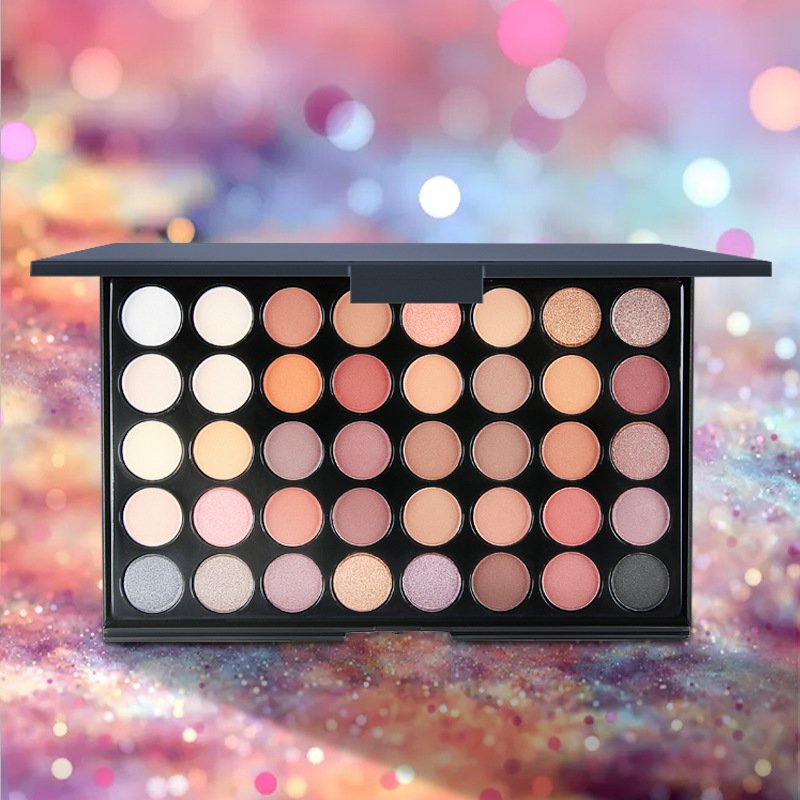 2022 Wholesale Personality Multichrome Matte Earth Color Daily Smokey Makeup 40 Colors Eyeshadow Palette