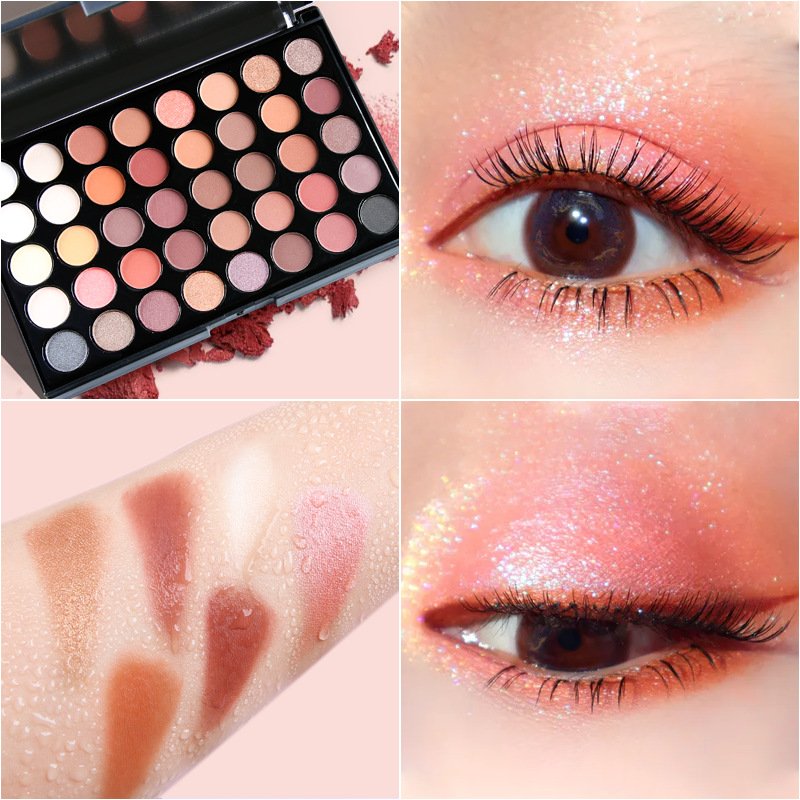 2022 Wholesale Personality Multichrome Matte Earth Color Daily Smokey Makeup 40 Colors Eyeshadow Palette