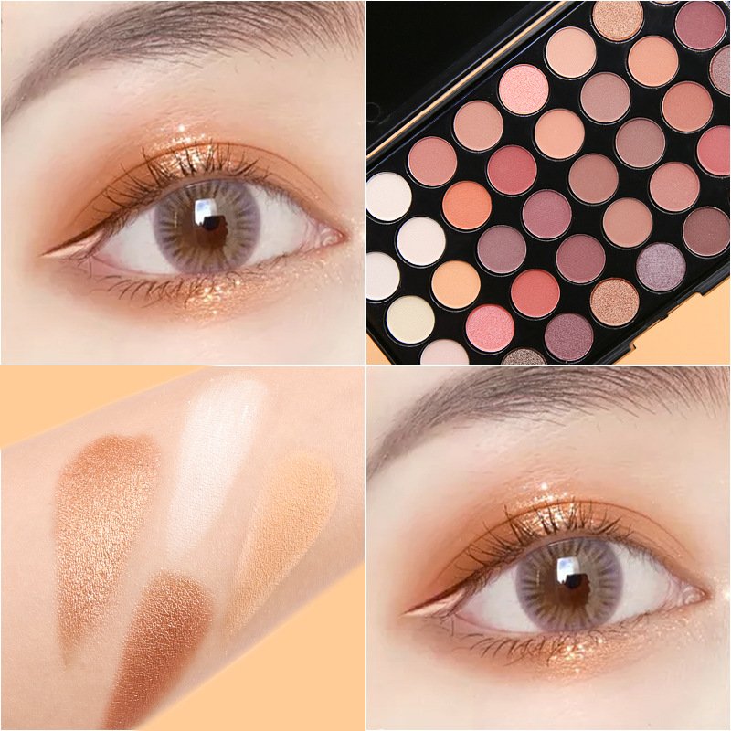 2022 Wholesale Personality Multichrome Matte Earth Color Daily Smokey Makeup 40 Colors Eyeshadow Palette