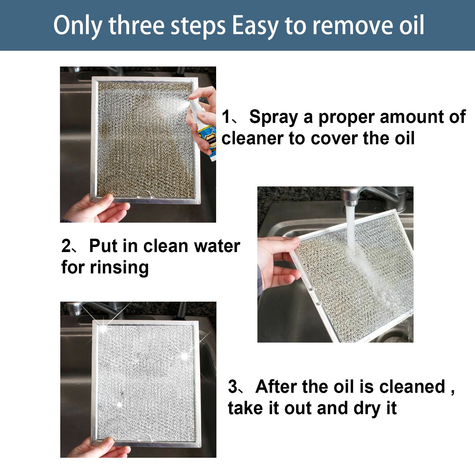 New popular multi Purpose Degreaser Cleaner Spray kitchen grease cleaner Super cleaning power kitchen cleaner spray