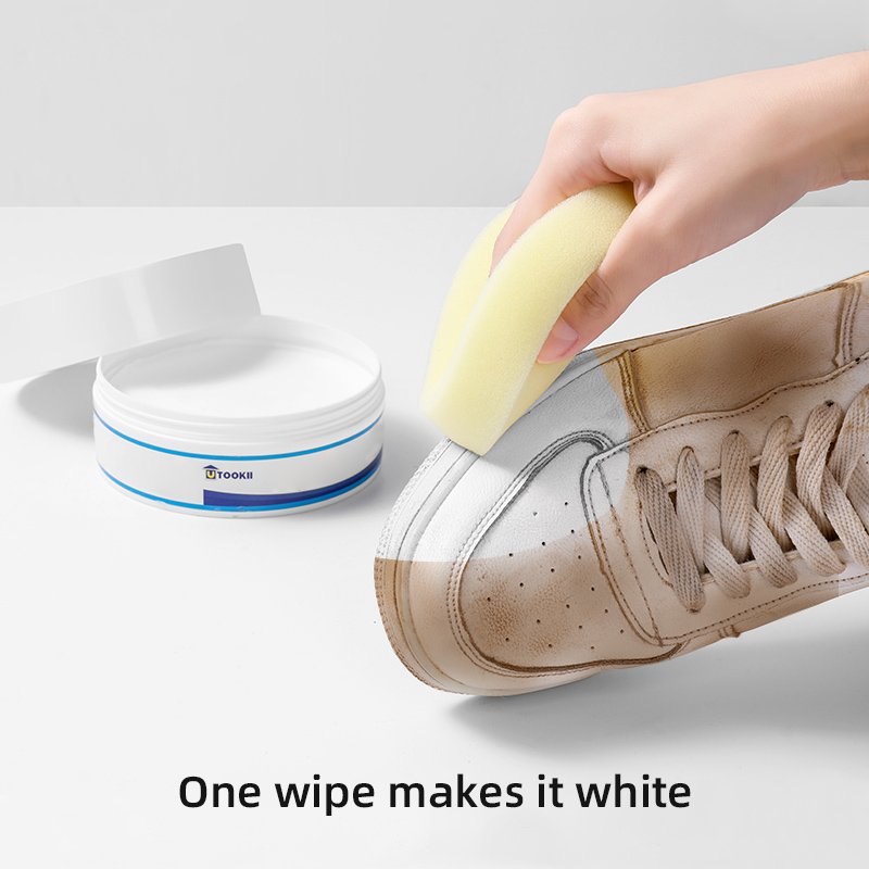 Waterless Gentle Formula Multipurpose Stain Removal Cleaner White Sneaker Shoe Instant Cleaning Cream