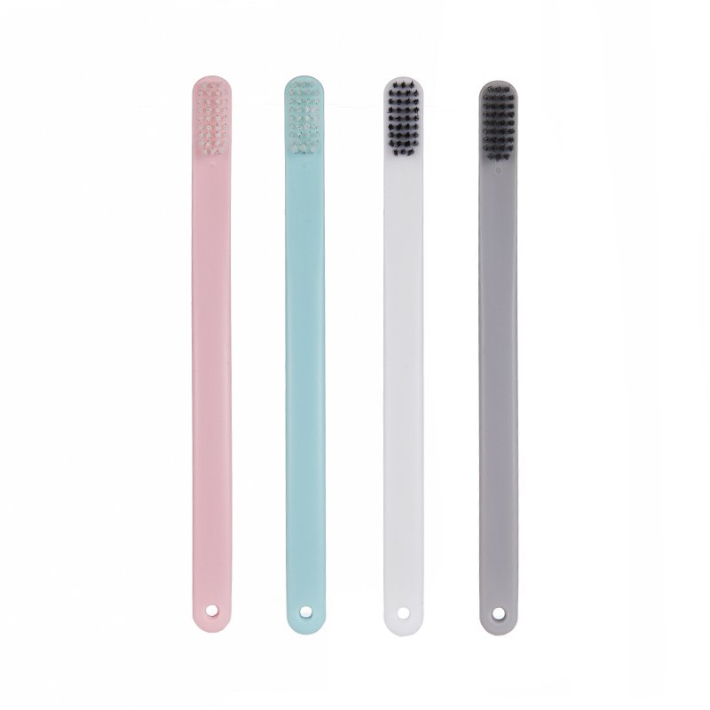 Custom Color Cheap Price Ultra Soft Adult Plastic Toothbrush Daily Use Home Adult Manual Tooth Brushes