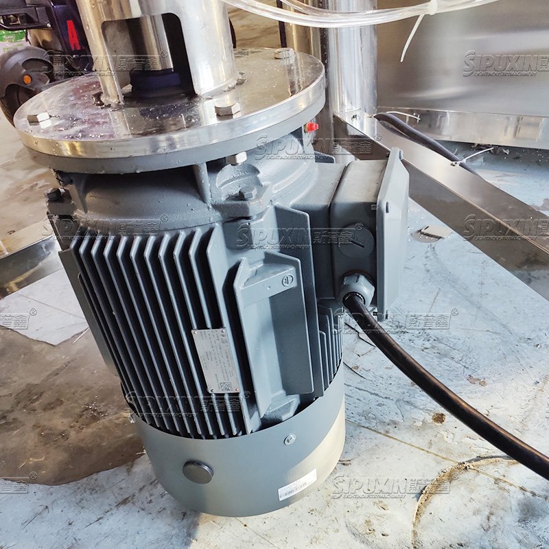 2024 Sipuxin 5000L daily chemical lotion cream Making Machine Homogenizer Mixer Tank With Heating & cooling & weighing system