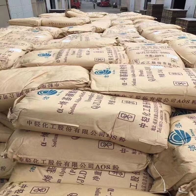Sodium A-alkenyl Sulfonate AOS92% Non-Toxic and Odorless Daily Chemicals Effective Blowing Agent