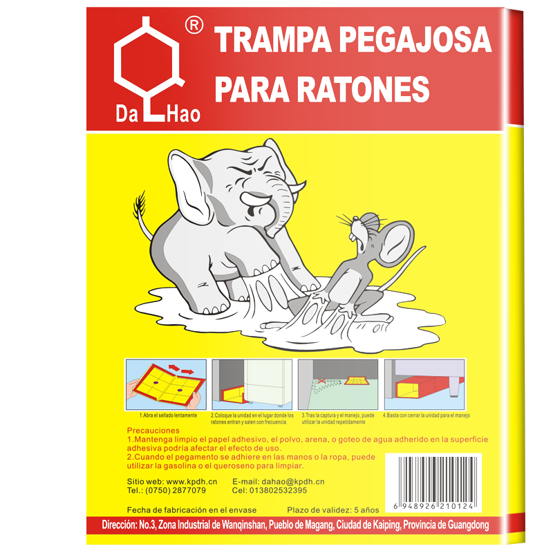 Super sticky liquid glue rat trap bulk packed mouse glue