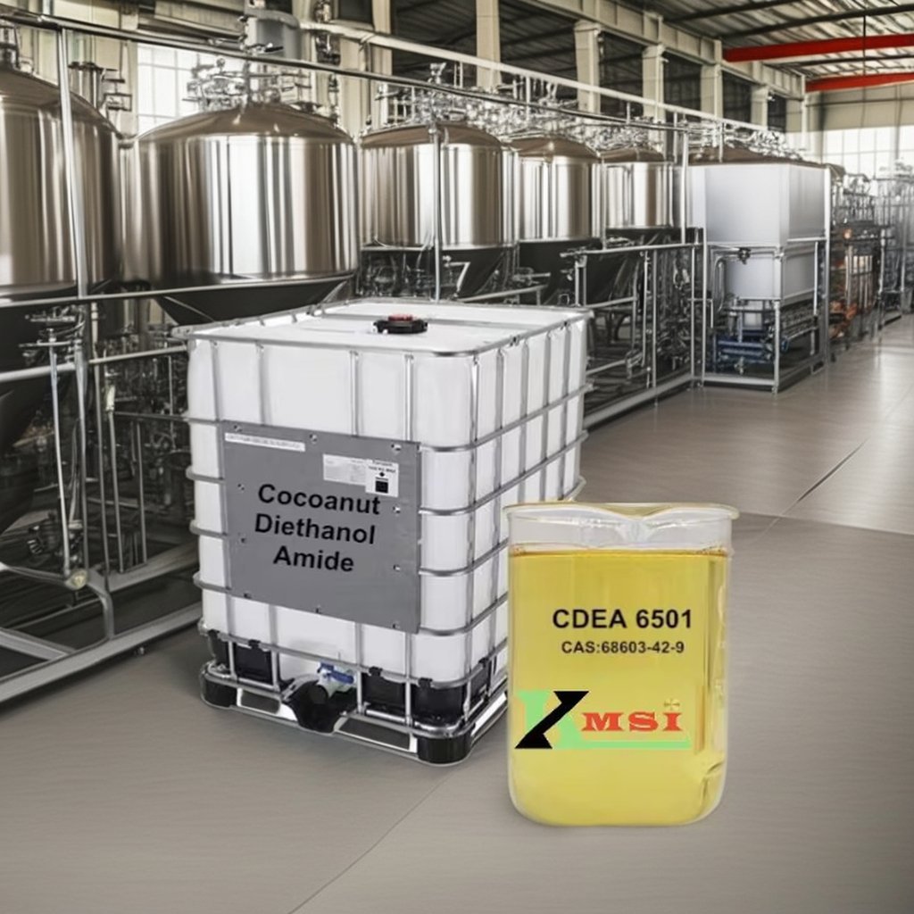 Chemical Coconut Diethanolamide 6501 Cdea 90% CAS No 68603-42-9