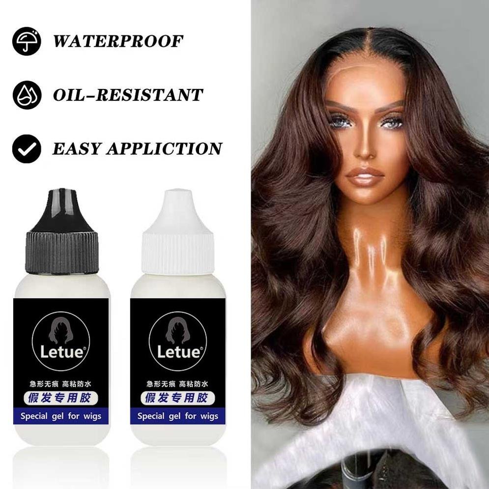 Secure Attachment Lace Wig Fastener Adhesive Glue/Tape Daily Chemicals Plastic Bottles for Wig Fastening