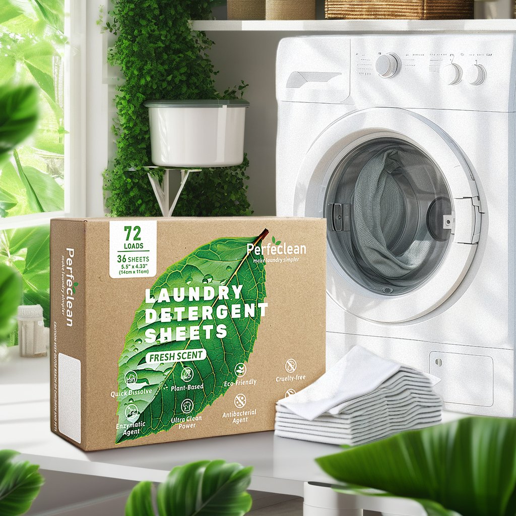 Eco-Friendly Laundry Detergent Paper Strips Stocked Commercial Washing Sheet Detergent for Commercial Laundry