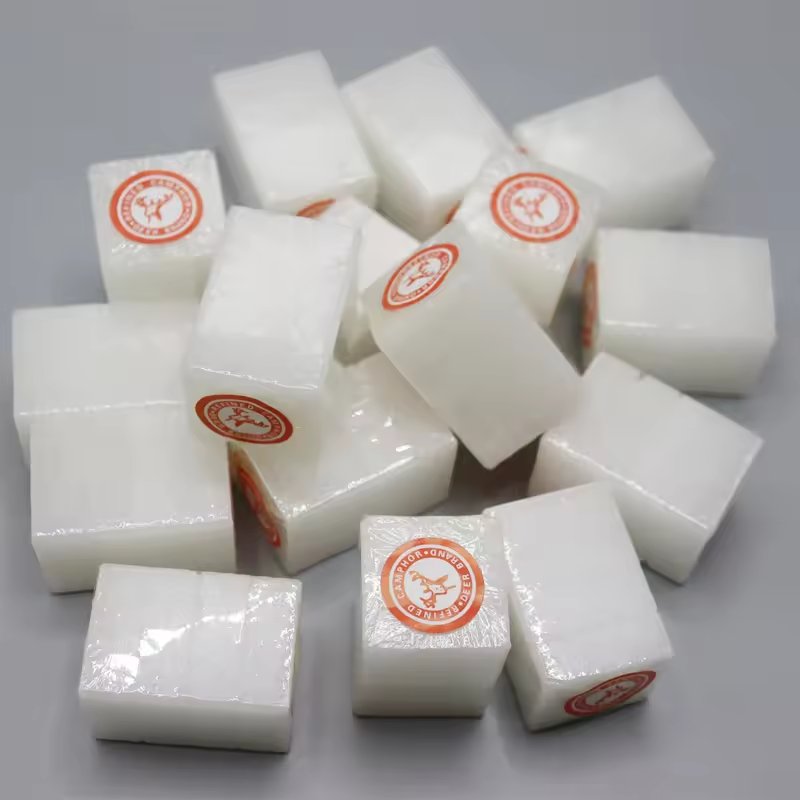 Wholesale High Quality 96% 360g Pure deer square camphor tablets deer Refined natural camphor block