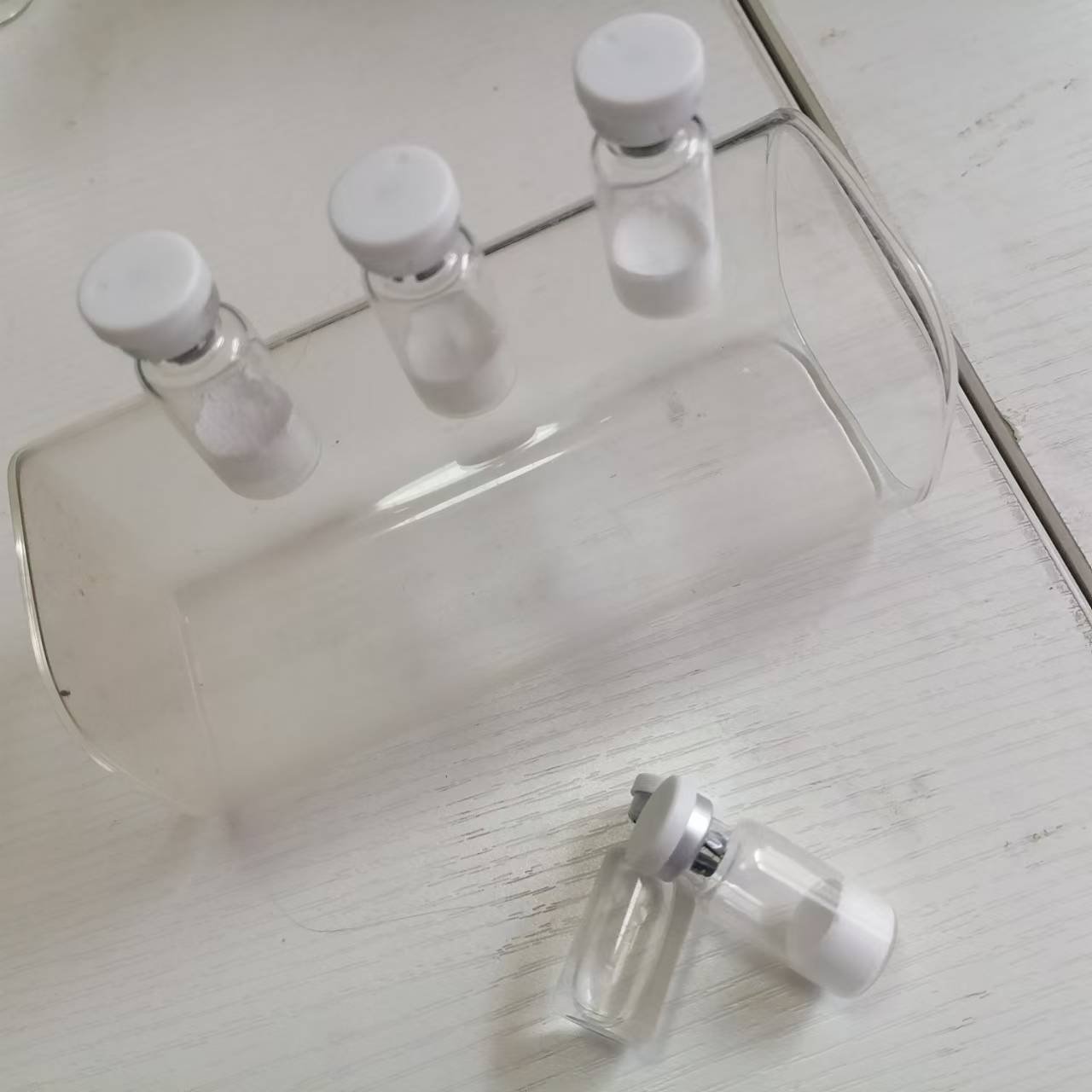 Highly absorbent custom vial polypeptide anti-wrinkle makeup peptide