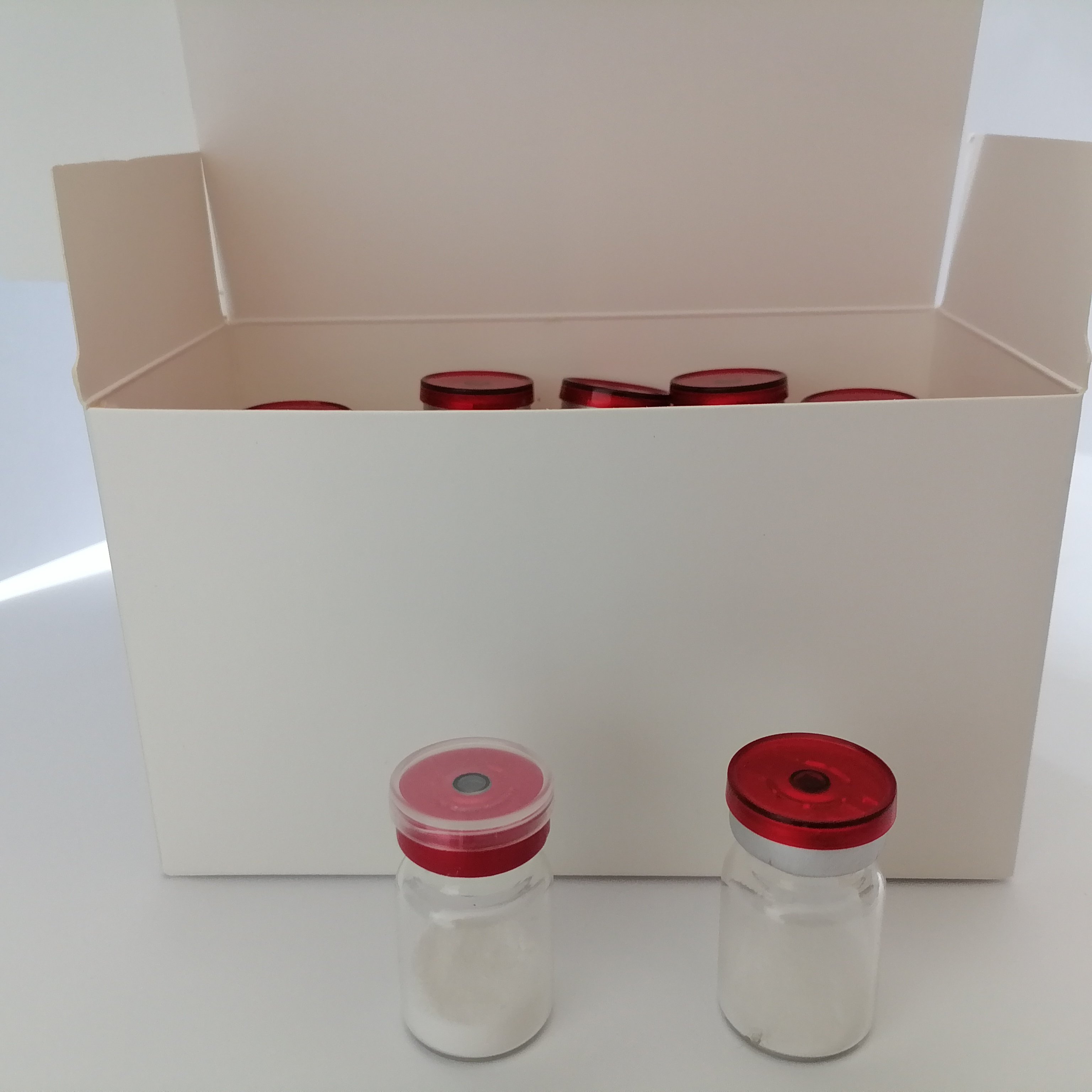 Highly absorbent custom vial polypeptide anti-wrinkle makeup peptide