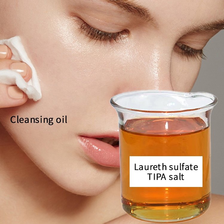 Free sample XingYu BIO Daily chemicals Liquid Makeup remover Oil Bath oil Mild anionic surfactant Lauryl ether sulfate TIPA salt