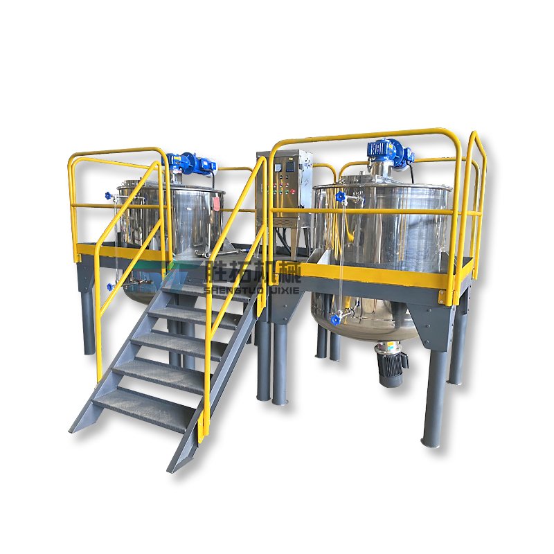 500 liter stainless steel electric heating mixing tank, complete specifications for daily chemical reaction kettle