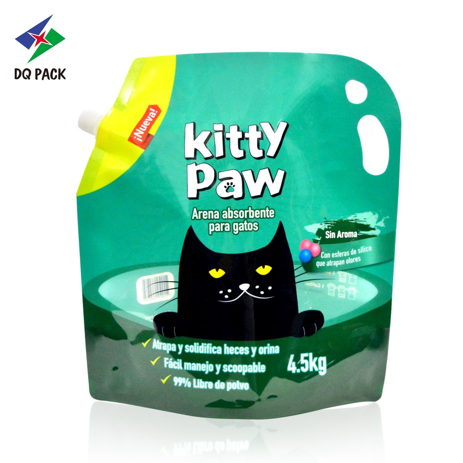 Laundry Liquid Soap Detergent Packaging Stand Up Spout Pouch Daily-Chemical Packaging bags
