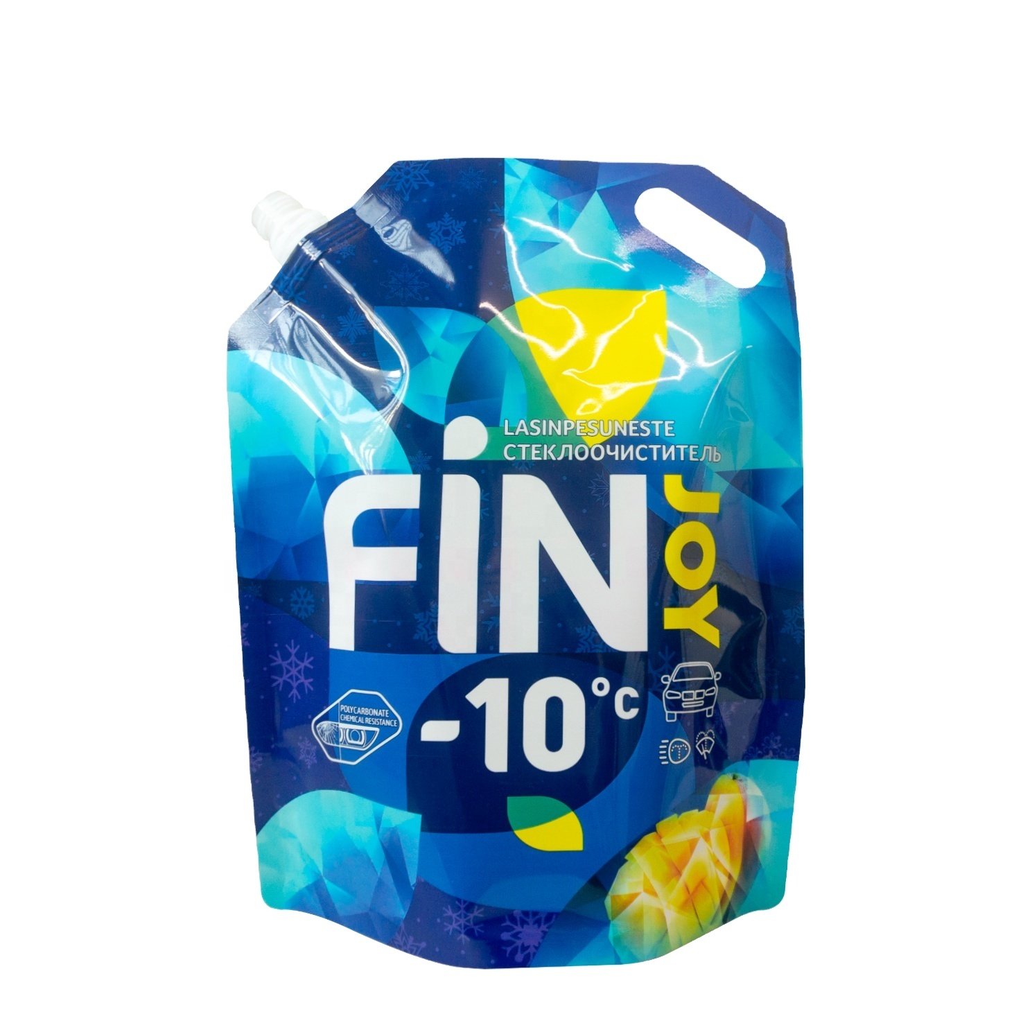 Laundry Liquid Soap Detergent Packaging Stand Up Spout Pouch Daily-Chemical Packaging bags