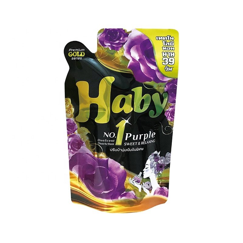 Laundry Liquid Soap Detergent Packaging Stand Up Spout Pouch Daily-Chemical Packaging bags