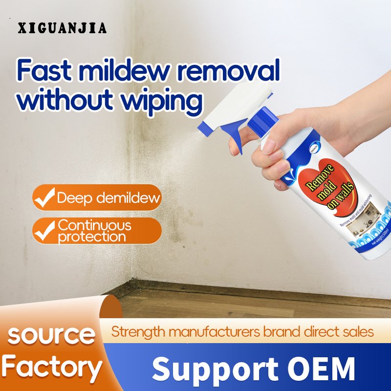 Low Moq Custom logo Mildew Stain Removal Soft Eco Mold Cleaner Remover Multi-function Natural Mold Cleaner Remover