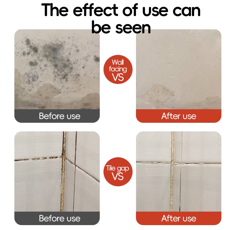 Low Moq Custom logo Mildew Stain Removal Soft Eco Mold Cleaner Remover Multi-function Natural Mold Cleaner Remover