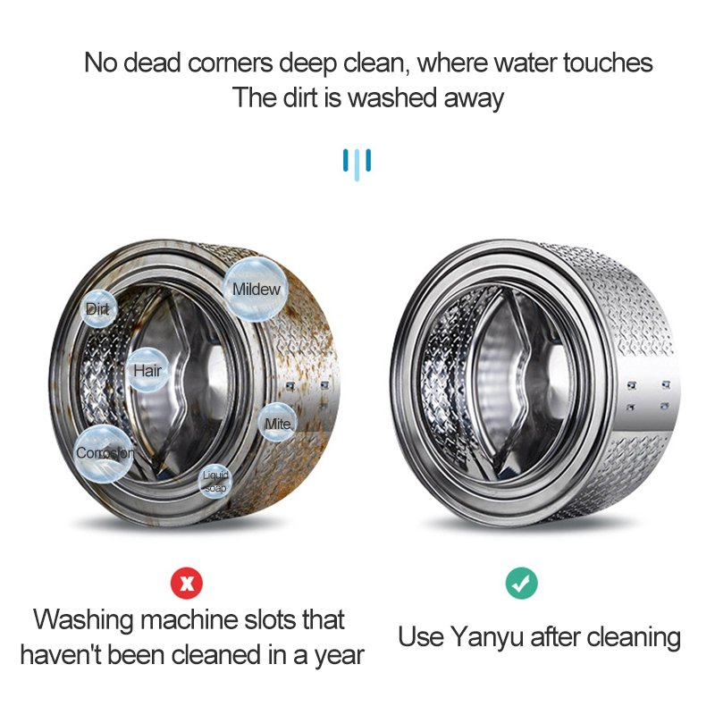 2024 Hot selling washing machine slot cleaning agent effervescent tablet sterilization and descaling is simple and convenient