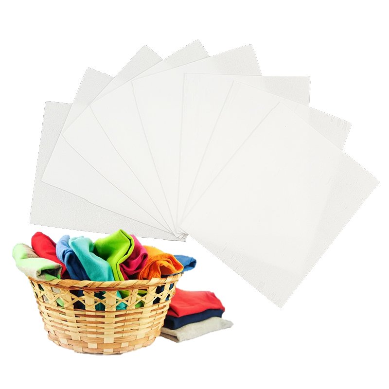 Quick Dissolve Soap Paper Laundry Detergent Sheets Tablets For Washer Machine Travel Disposable Laundry Soap Sheets
