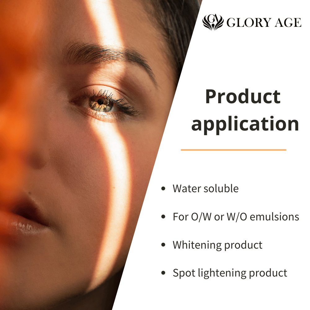 Gloryage GABW360 Skin Whitening With Vit B3 Lightening Whitening Skin Care Ingredients Anti-Oxidant Daily Chemicals Powder